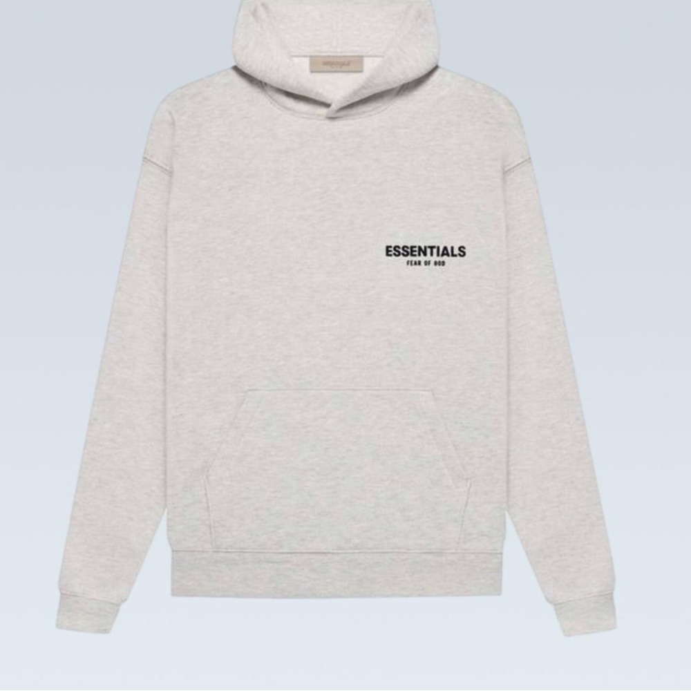 Fear of God Essentials Hoodie 'Light Oatmeal'
